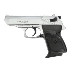 Pistolet Ekol Lady - Cal. 9 mm PA - Chromé