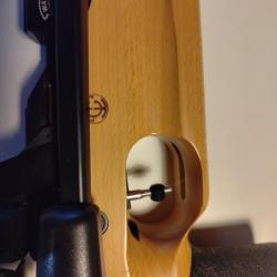 Carabine 4,5  LG 210 plus Walther avec sa boîte et les outils , boîte de plomb neuve