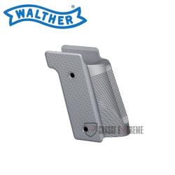 Plaquette de Crosse WALTHER Série SF- Q5/Q4  Aluminium Gris