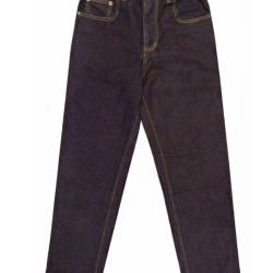 Jean Femme Noir Taille &Eacute;lastique Confort - Coton Majoritaire Mayflower 44