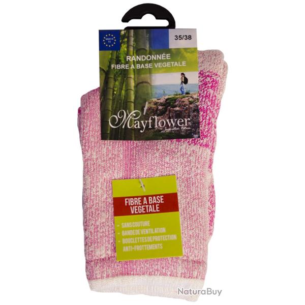 Chaussettes rando fibre v�g�tale CHO7104 38/41