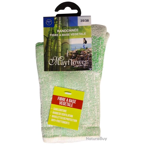Chaussettes rando fibre v�g�tale CHO7105 35/38