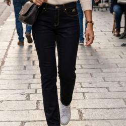 MAYFLOWER CLAUDIA1BV Pantalon femme Ultra Stretch Noir pour un confort absolu