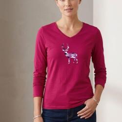 Tee shirt Femme Manches Longues Nico1 Mayflower