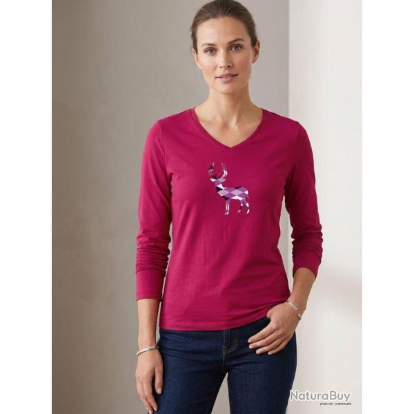 Tee shirt Femme Manches Longues Nico1 Mayflower