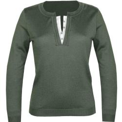 Pull col fantaisie PAPAYE1K 2