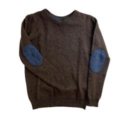 PULL VITCH COL V MARRON DEC