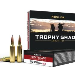 270 WSM 150gr AccuBond Long Range Trophy Grade nosler cartouches munitions bte20