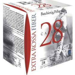 Munitions B P calibre 28 Extra Rossa Fiber 324gr 21g x25