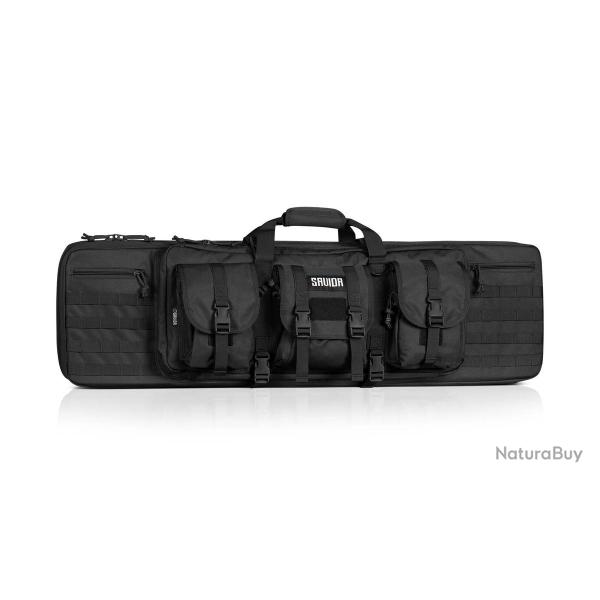 Housse SAVIOR American Classic Double Rifle 55" Noir