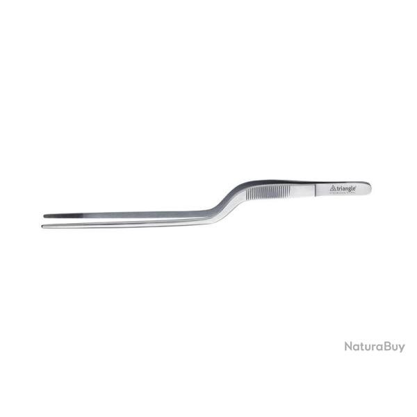 Pince a dresser coudee inox Triangle 14cm
