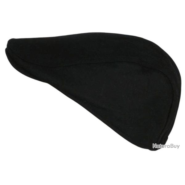 B�ret Casquette Plate Noire en Laine Feutre Taille Ajustable Magny Taille unique Noir