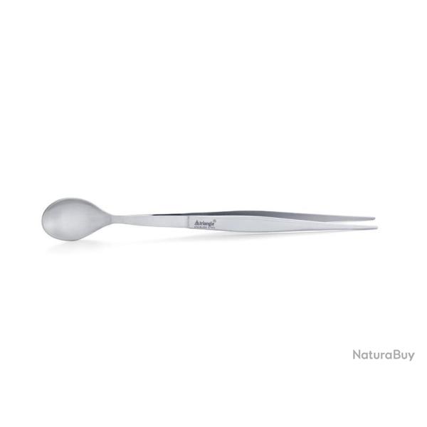 Cuillere Triangle testeur chef/ pincette 17.5cm inox