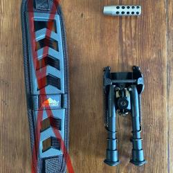 Lot de 2 accessoires / Frein de bouche Sako - Bi-pied type Harris