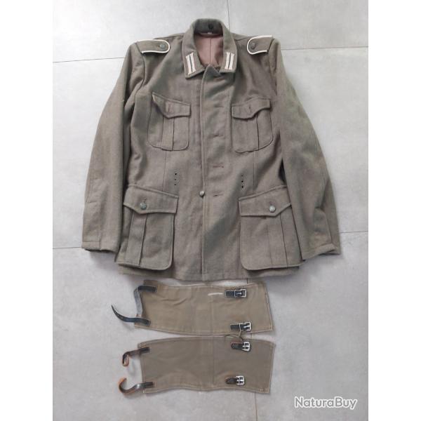 Veste et guettres allemande du film " The pianist" superbes reproductions  pour le film.