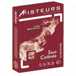 Boite de Cartouche Brenneke Pisteurs Sous Calibr&eacute; 12/70 20G 16GR x10