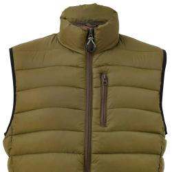 Doudoune sans manche polyamide kaki M à 2XL 3XL