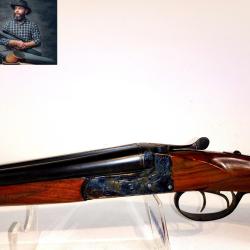 (2879) Fusil De Chasse Juxtaposé Artisan Espagnol Cal.14mm/63.5mm - OCCASION