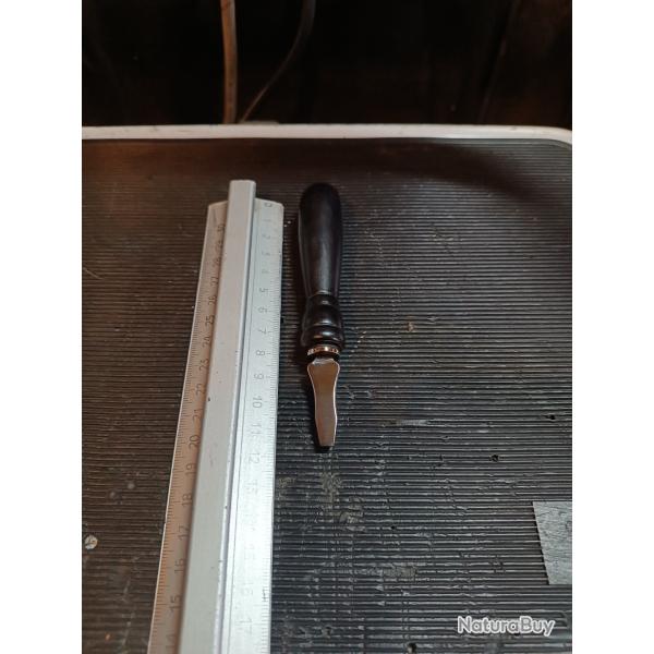 Ancien petit tournevis armurier  de coffret pistolet   revolver ancien ou collection 1