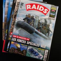 6 revues de guerre moderne RAIDS