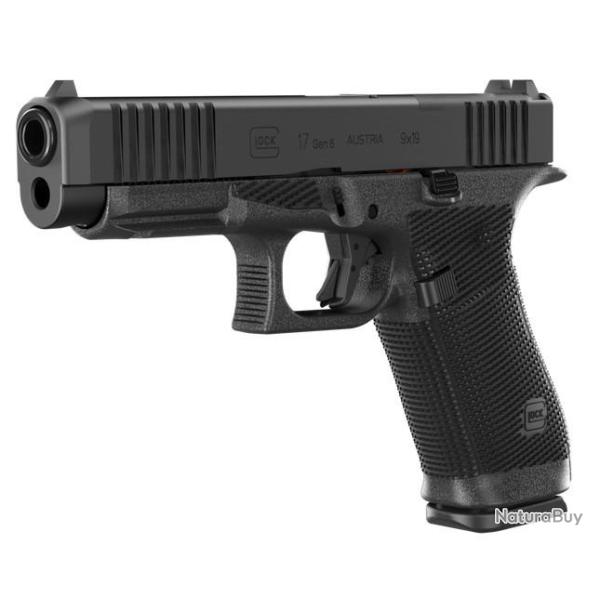 PISTOLET GLOCK 17 GEN6 OR FS CALIBRE 9X19