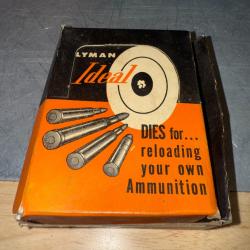 JEU D'OUTILS DE RECHARGEMENT LYMAN IDEAL  CALIBRE 8 MM