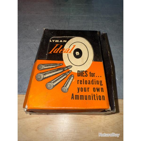 JEU D'OUTILS DE RECHARGEMENT LYMAN IDEAL  CALIBRE 8 MM