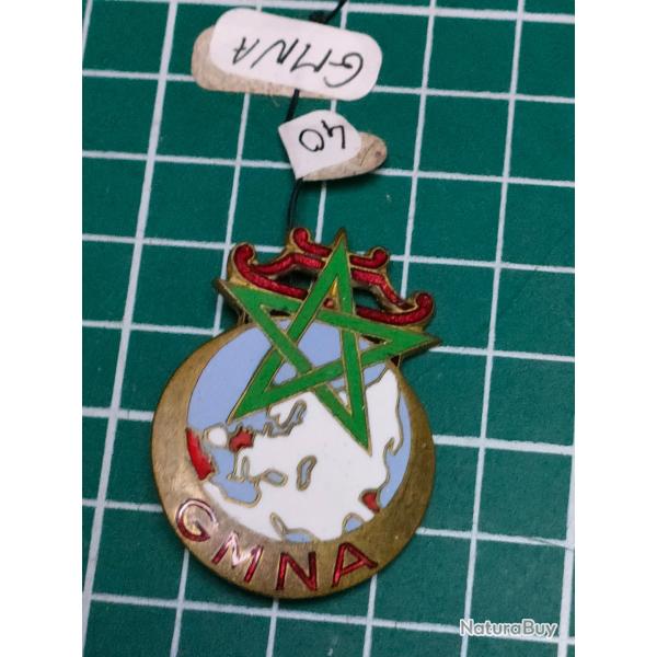 INSIGNE GMNA GROUPE MOBILE NORD AFRICAIN INDOCHINE ARTHUS BERTRAND