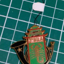 INSIGNE 3EME BILA, BATAILLON D'INFANTERIE LEGERE D'AFRIQUE DRAGO PARIS