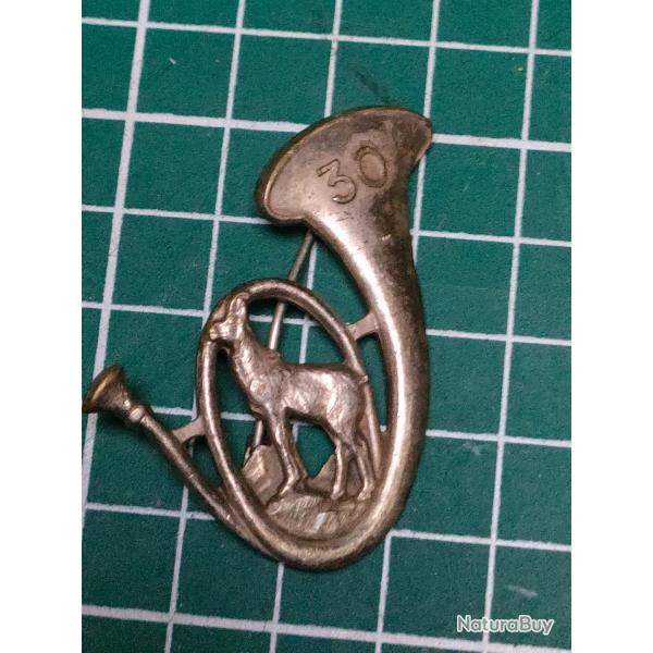 INSIGNE 30EME BCP, BATAILLON CHASSEURS A PIED DRAGO PARIS NICE