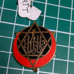 INSIGNE 4EME RTT 4EME REGIMENT DE TIRAILLEURS TUNISIENS DRAGO PARIS