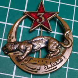 INSIGNE 3EME SPAHIS DRAGO PARIS