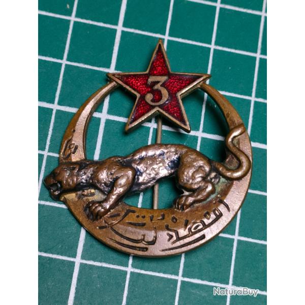 INSIGNE 3EME SPAHIS DRAGO PARIS