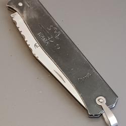 COUTEAU ANCIEN, KAMA, tout acier.