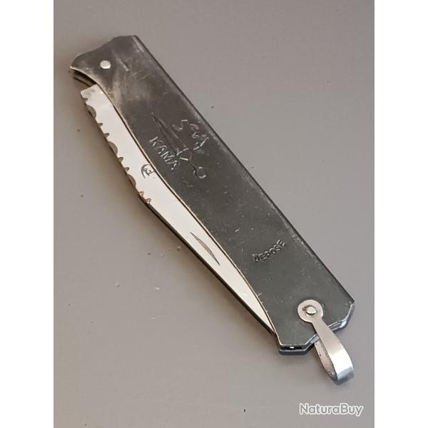 COUTEAU ANCIEN, KAMA, tout acier.