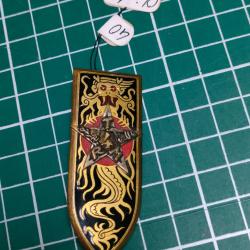 INSIGNE 4EME REGIMENT DE TIRAILLEURS MAROCAINS, 4EME RTM DRAGO PARIS NICE OLIVIER METRA