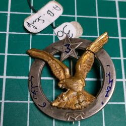 INSIGNE 3EME REGIMENT DE TIRAILLEURS MAROCAINS, 3EME RTM ARTHUS BERTRAND SCULPTEUR DELANNOY