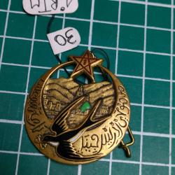 INSIGNE 1er REGIMENT DE TIRAILLEURS MAROCAINS, 1ER RTM DRAGO OLIVIER METRA