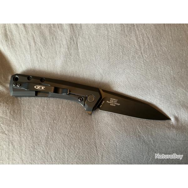 VEND CIUTEAU ZRO TOLRANCE 0808BLK TODD REXFORD DESIGN BLACK.