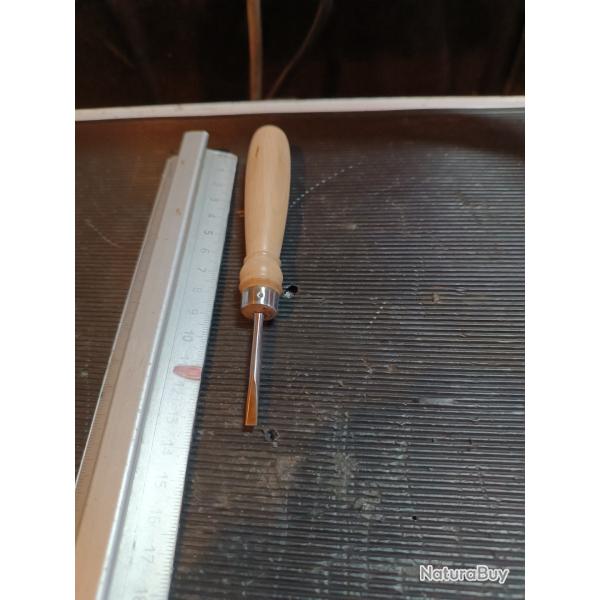 Ancien petit tournevis armurier  de coffret pistolet   revolver ancien ou collection 4