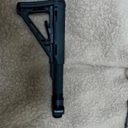 Adaptateur de crosse + crosse tactique