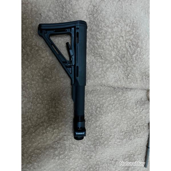 Adaptateur de crosse + crosse tactique