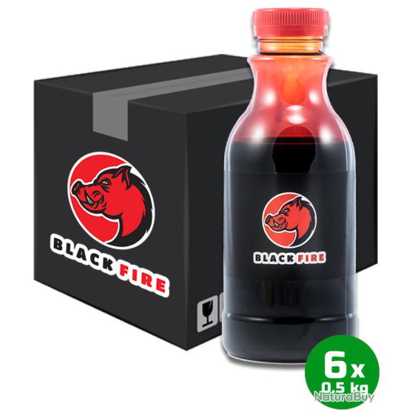 Attractif BLACK FIRE ORIGINAL carton de 6 bouteilles