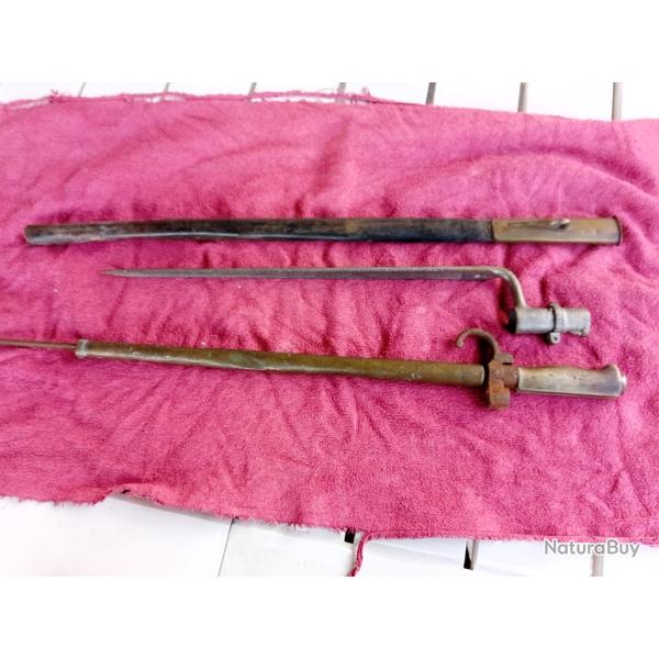 Ba�onnettes / etuis / fourreaux