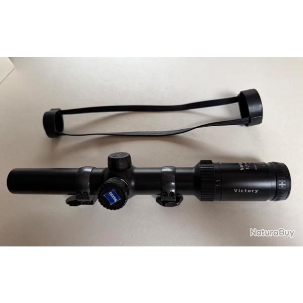 Lunettes zeiss Varipoint 1,1-4x24 avec montage pivotant