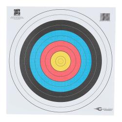 Blason FITA Avalon 3 spots- large centre vertical- 5 rings 40cm