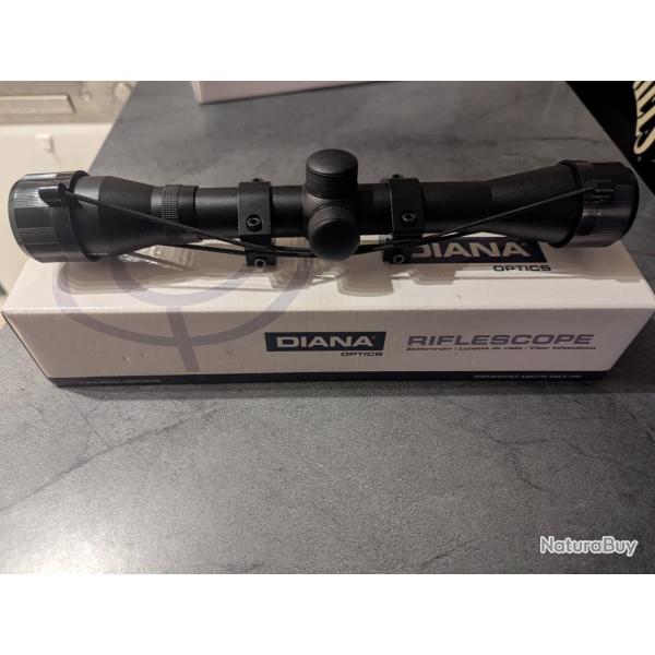 DIANA 4X32 r�ticule double croix monotube lunette de vis�e tactique