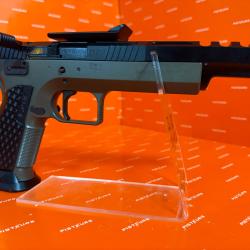 PISTOLET KMR S-02 OPEN 6,7" OR GREY KAKI 22LR