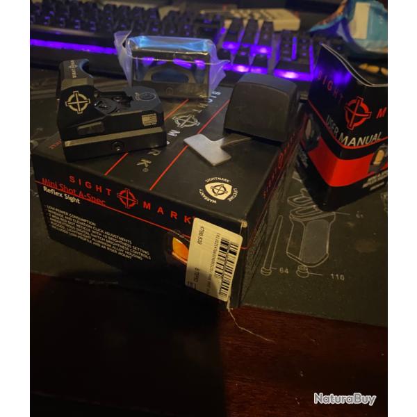 POINT ROUGE SIGHTMARK MINI SHOT A-SPEC M3 REFLEX SIGHT SM26049