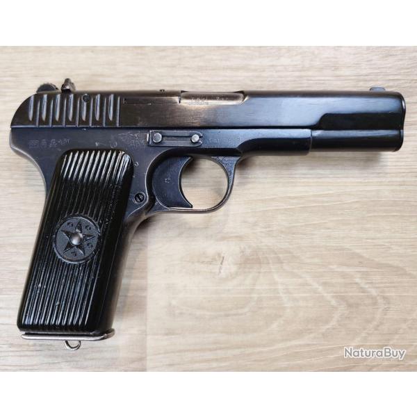 Pistolet TOKAREV TT-30 - Fabrication Russe 1935 - 7,62 x 25 Tokarev - 25978 (Occasion - Rvis/test
